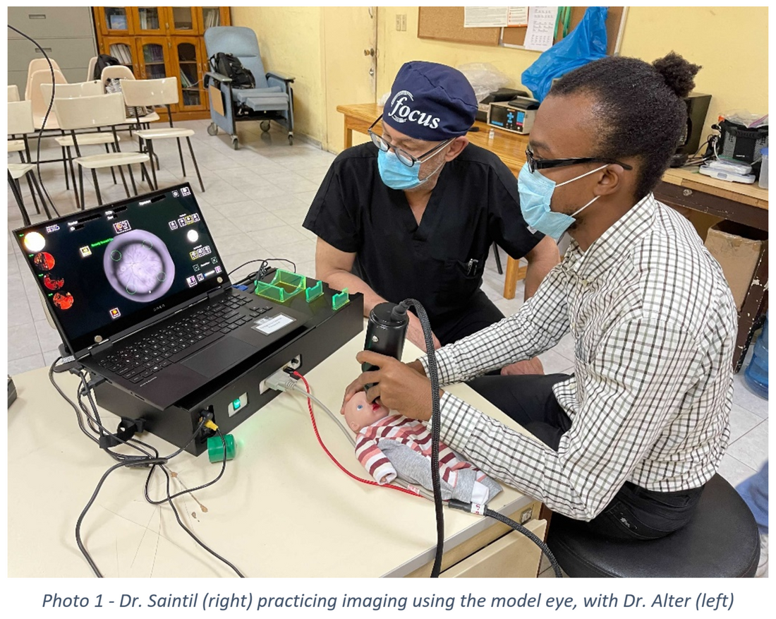 The RetiVue System travels with FOCUS to Haiti
